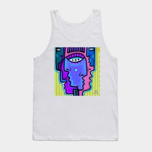 Faces Tank Top